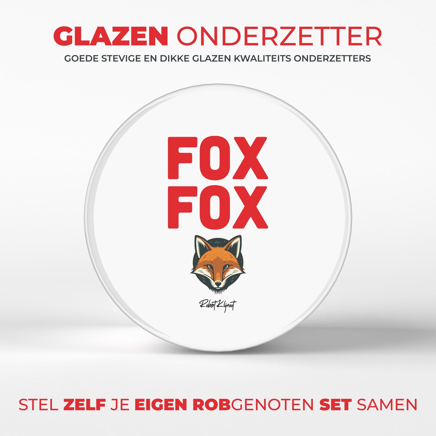 NIEUW!! Onderzetters van Robgenoten